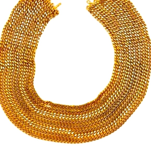 Authentic Chanel Chain Layer Necklace in Gold - Picture 3 of 9
